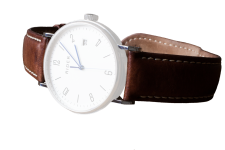 Watch dial made semi-transparent Watch dial made semi-transparent