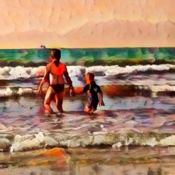 Style transfer result Style transfer result