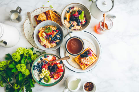 Food in a Cloudinary sample image