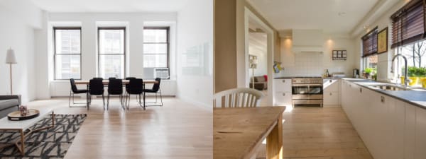 Two images placed side by side