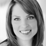 Cropped face in grayscale