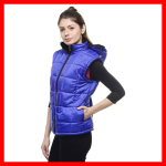 Female model with yellow background removed, retaining red border