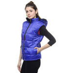 Female model with yellow background removed, retaining red border