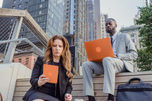 All devices recolored orange