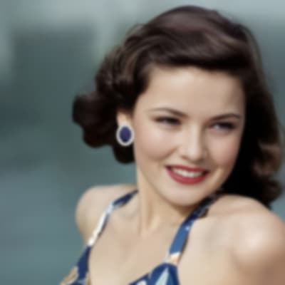 Blurry vintage photograph from the 1960s