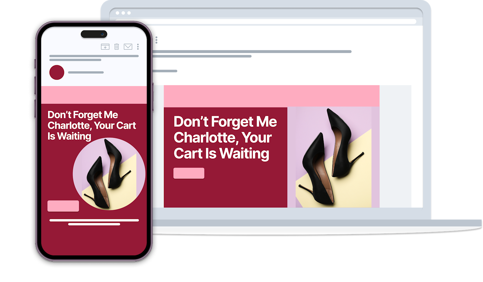 Email campaign banner