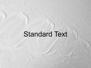Standard text Standard text