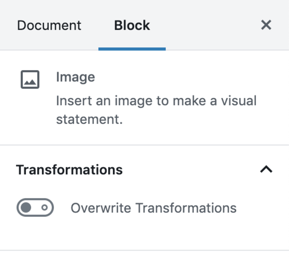 Gutenberg individual level transformations