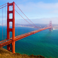 Golden gate bridge - target photo