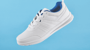 Trainer with drop shadow effect
