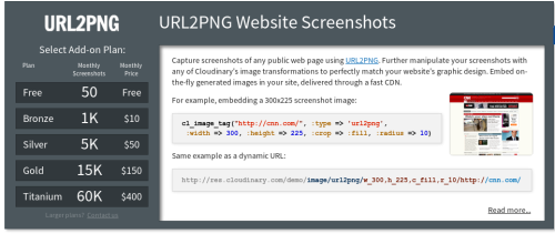 URL2PNG Add-on