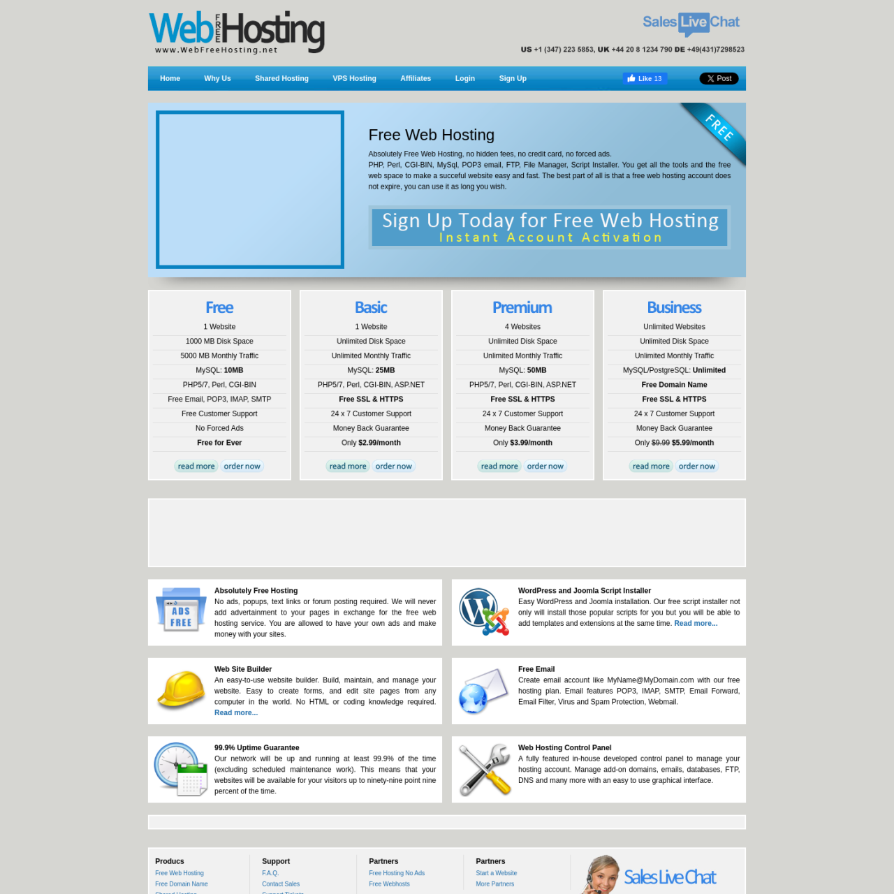 Webfreehosting