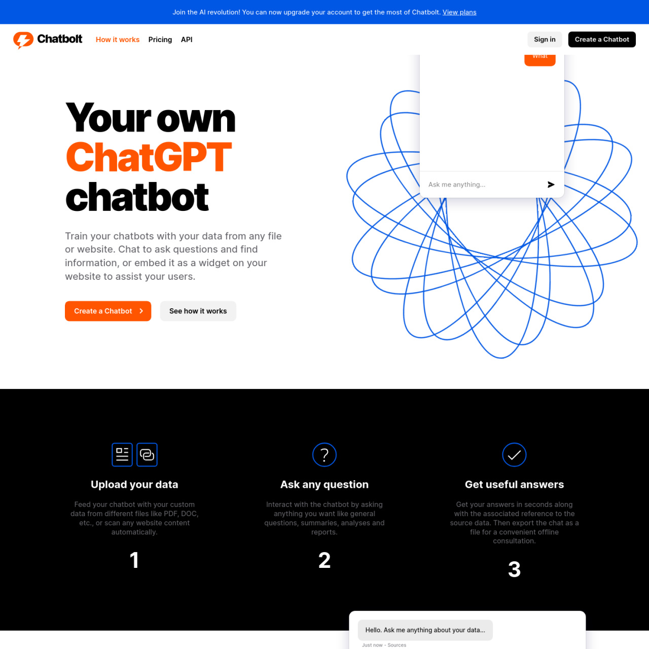 Chatbolt What is this website? Review your tools Vote and share your comments