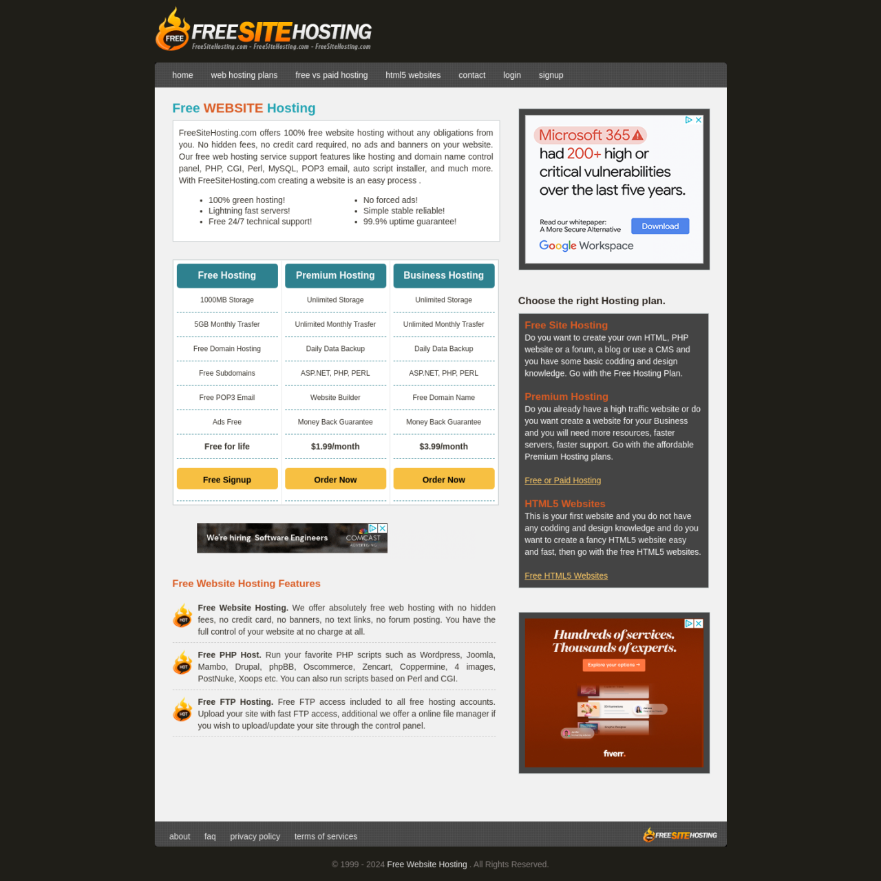 Freesitehosting