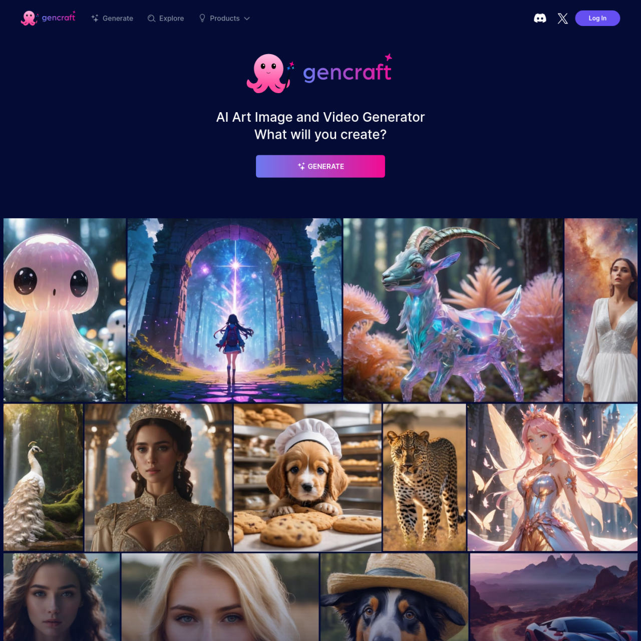 Gencraft What is this website? Review your tools Vote and share your comments