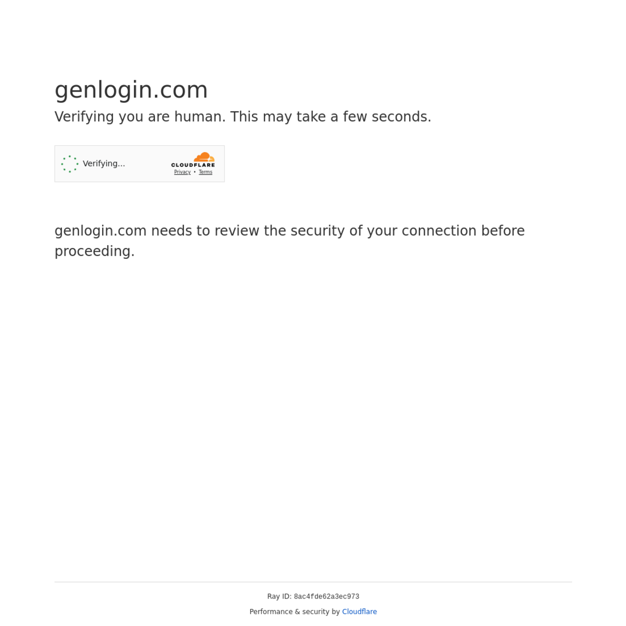 Genlogin