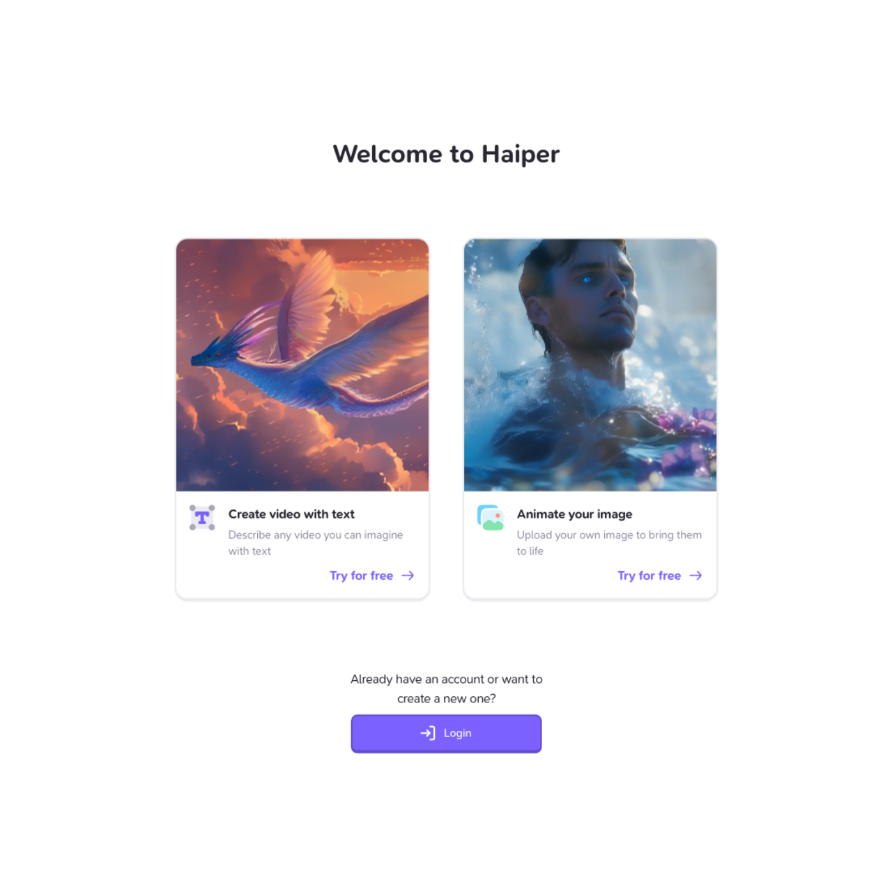 Haiper What is this website? Review your tools Vote and share your comments