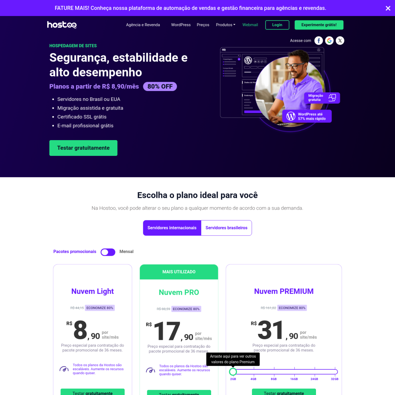 Hostoo What is this website? Review your tools Vote and share your comments