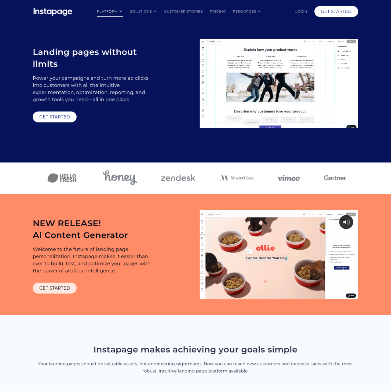 instapage What is this website? Review your tools Vote and share your comments