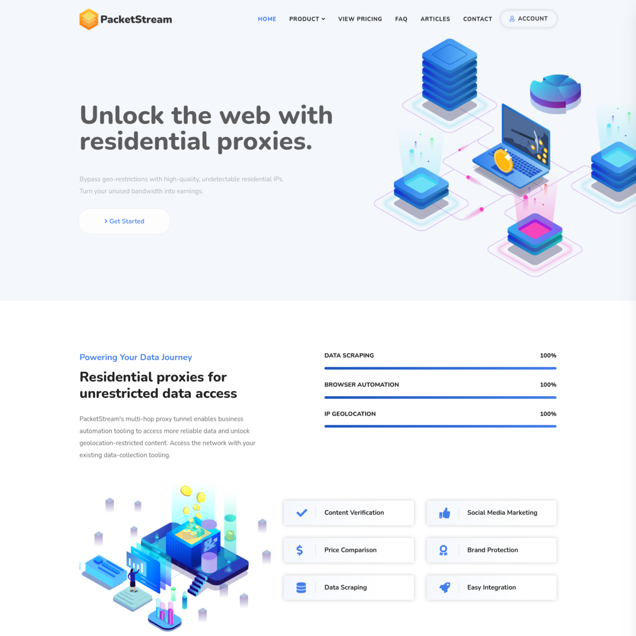 Packetstream What is this website? Review your tools Vote and share your comments