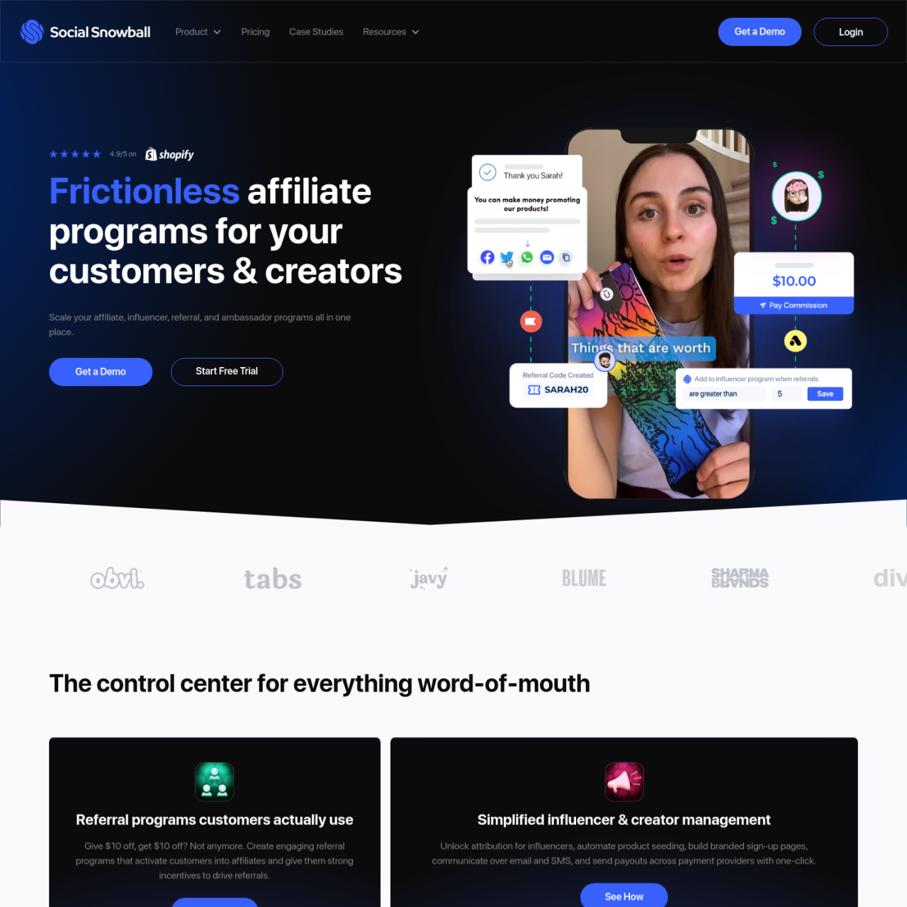 Socialsnowball What is this website? Review your tools Vote and share your comments