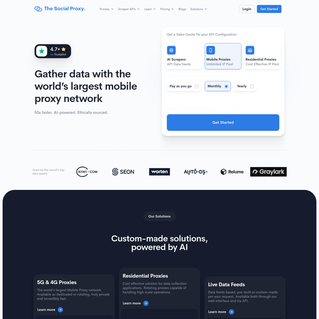 Thesocialproxy What is this website? Review your tools Vote and share your comments