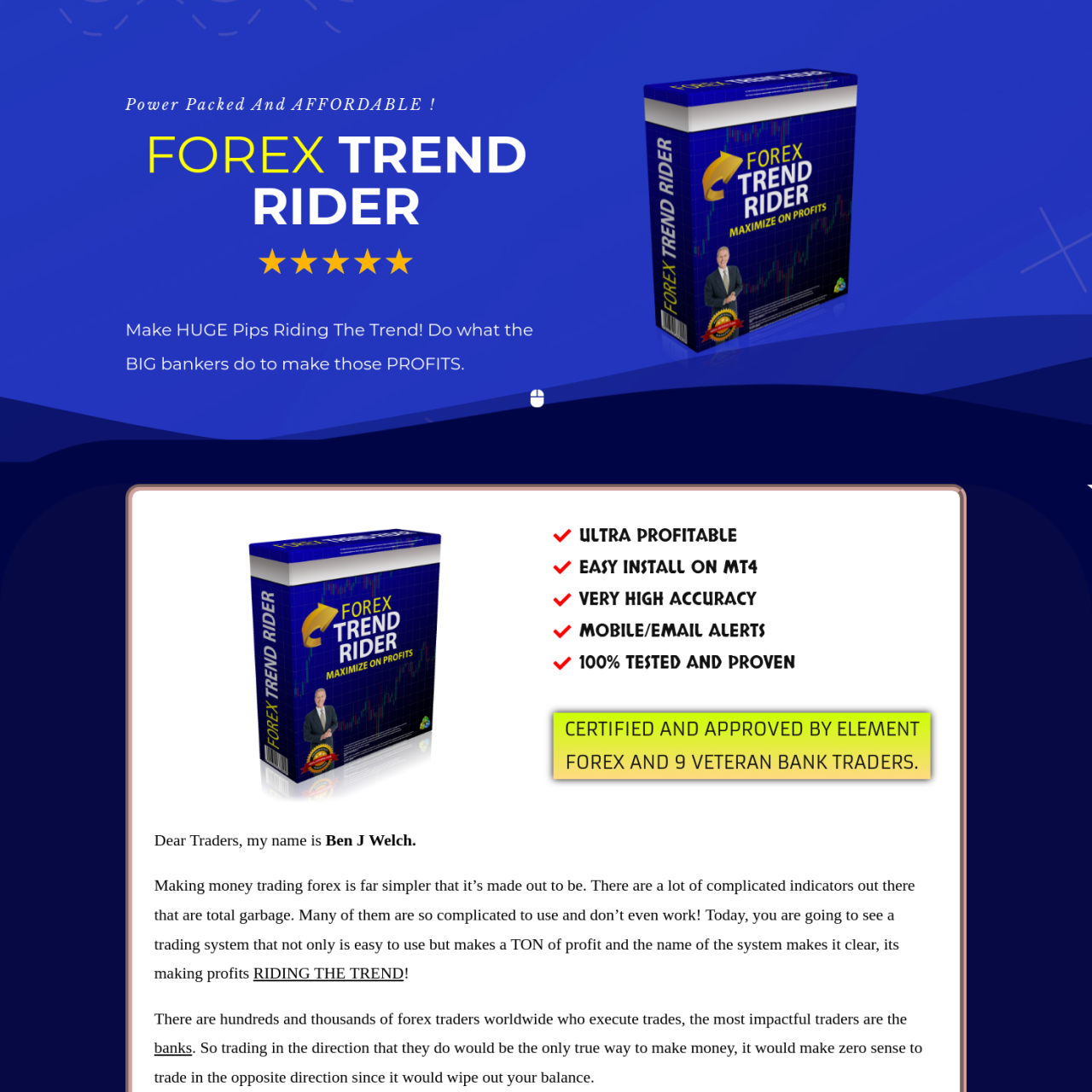 Forextrendrider What is this website? Review your tools Vote and share your comments