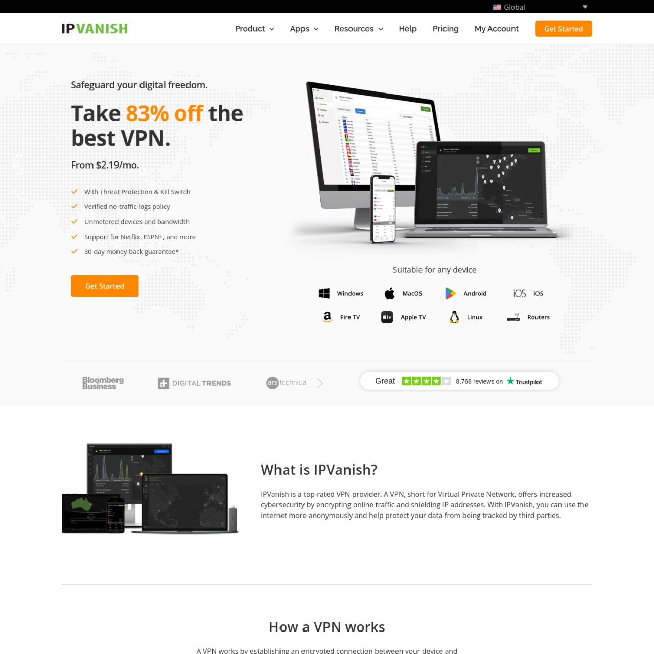 ipvanish What is this website? Review your tools Vote and share your comments