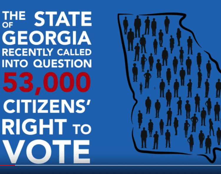 Georgia voters challenged