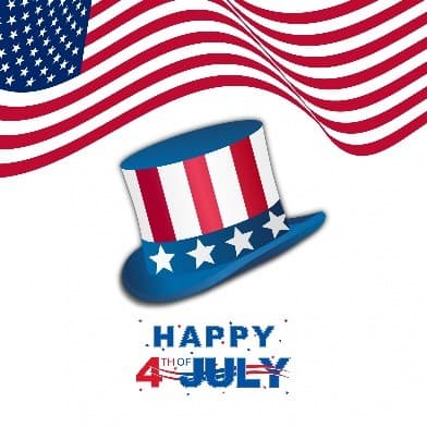 4th of July graphic