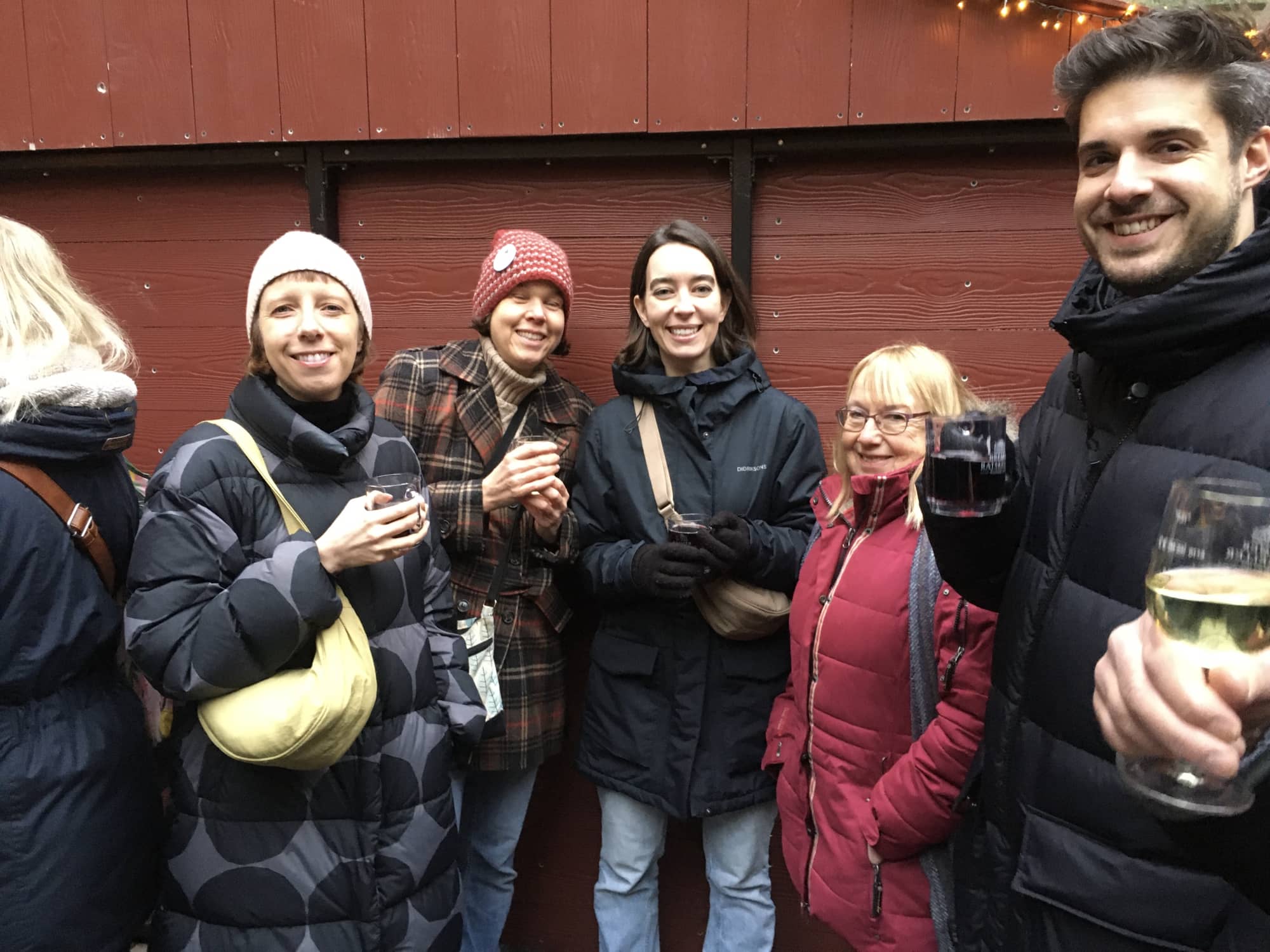 Glühwein at the Xmas market in Bremen