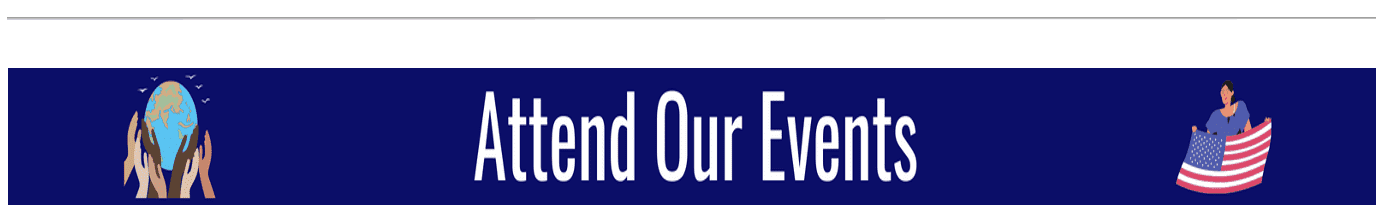 Attend Our Events Graphic