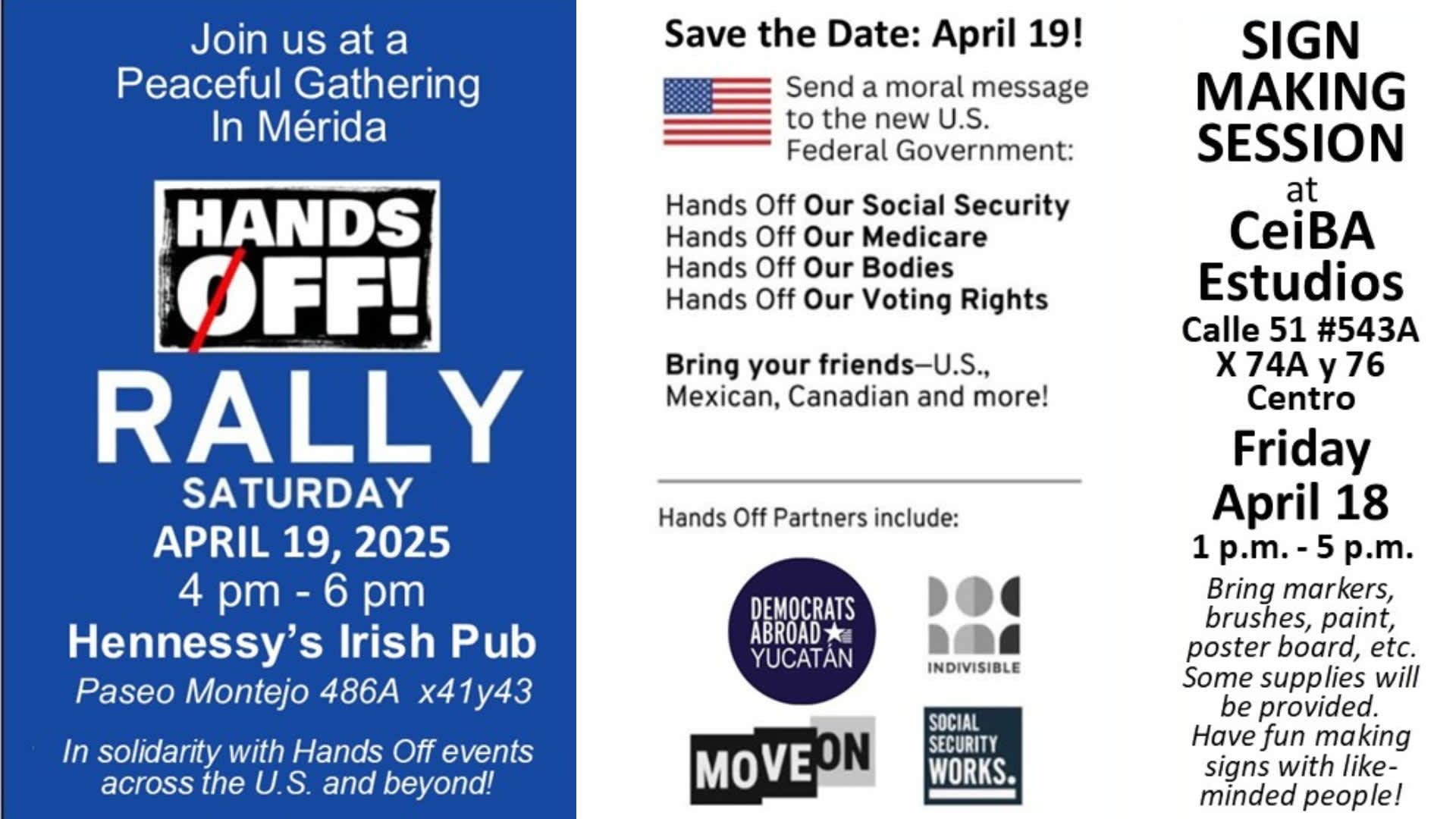 HANDS OFF Merida Rally