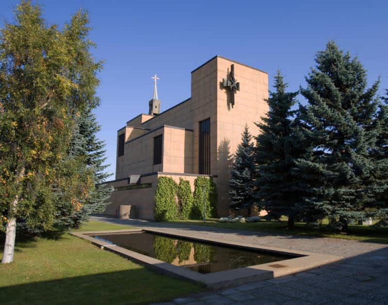 Tegkyrkan in central Umeå, where the annual general meeting will be held.