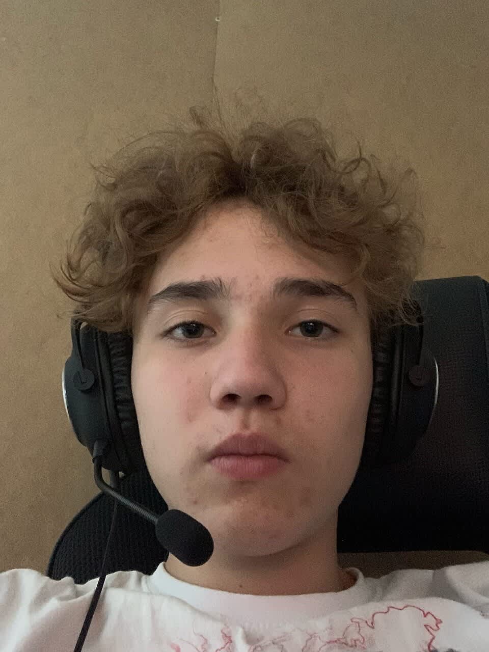 A person wearing a headset, ready to make calls.