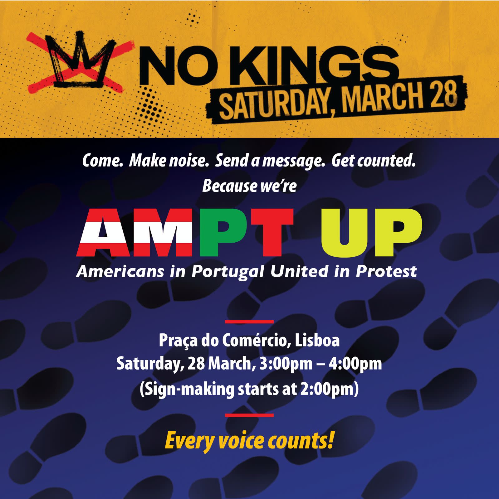 No Kings Flyer