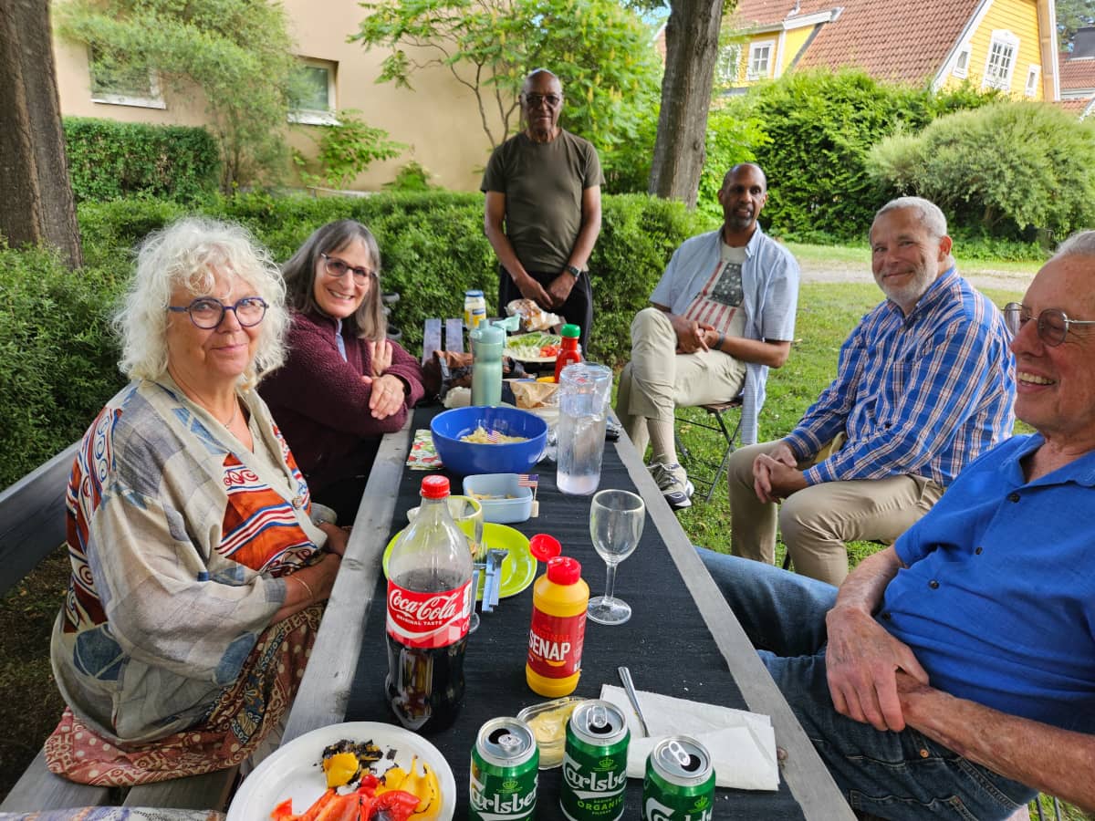 The 4 July "Independence Day" picnic at Lorenzo's.