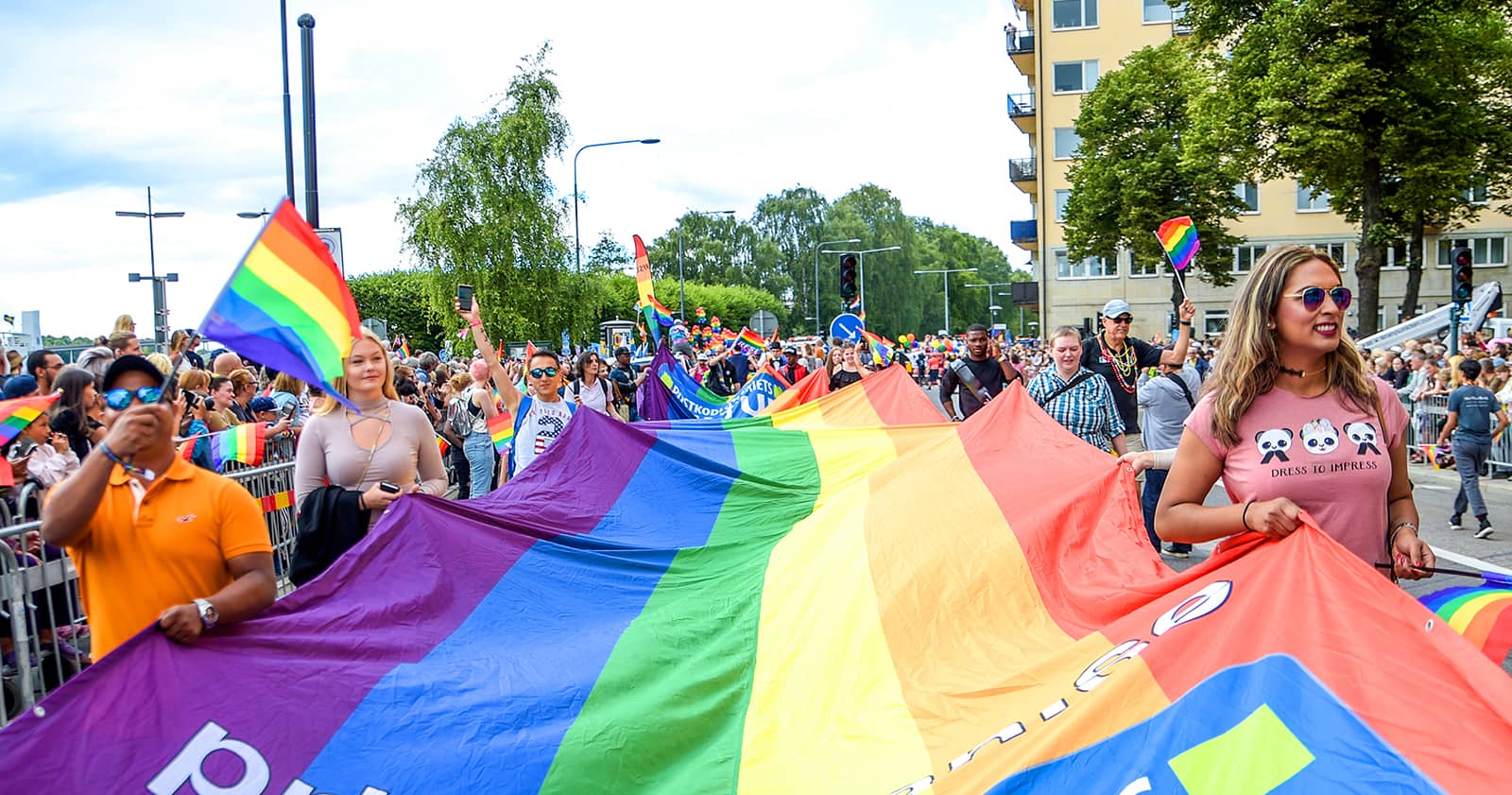 A picture from Stockholm Pride 2026.
