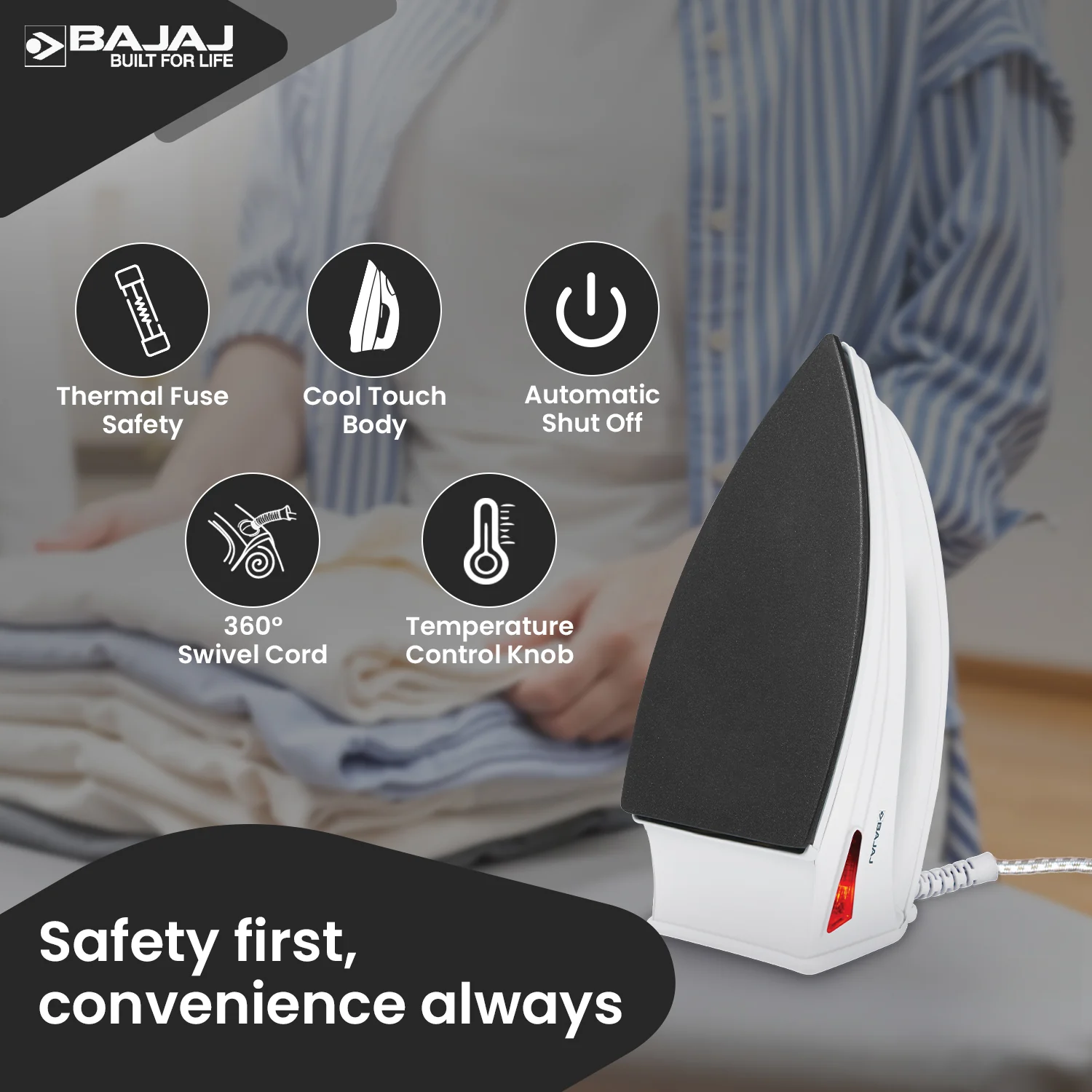 Bajaj DX 6 Dry Iron-Nepal-vanijay-4