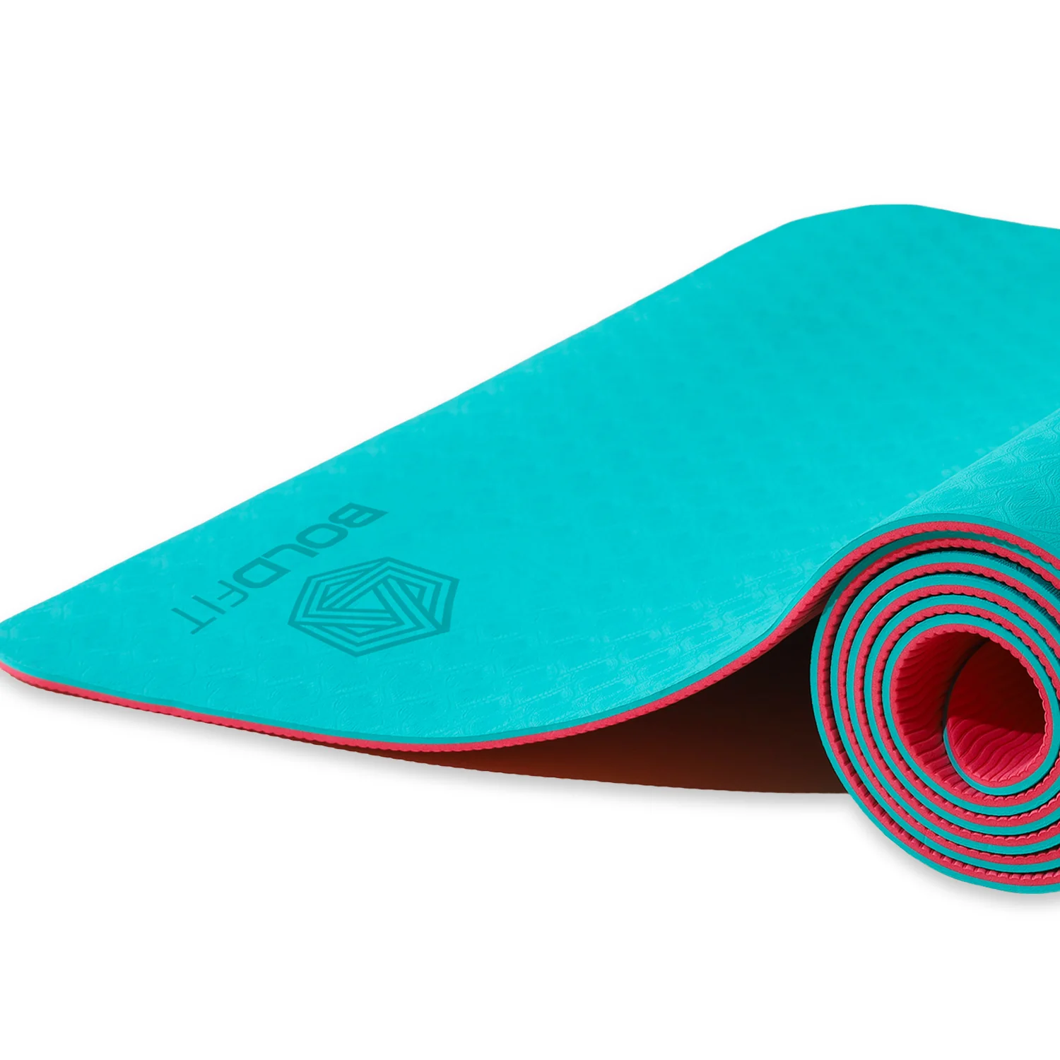 Boldfit TPE Yoga Mat 6mm | Non-Slip Workout Mat Nepal | With Carry Bag