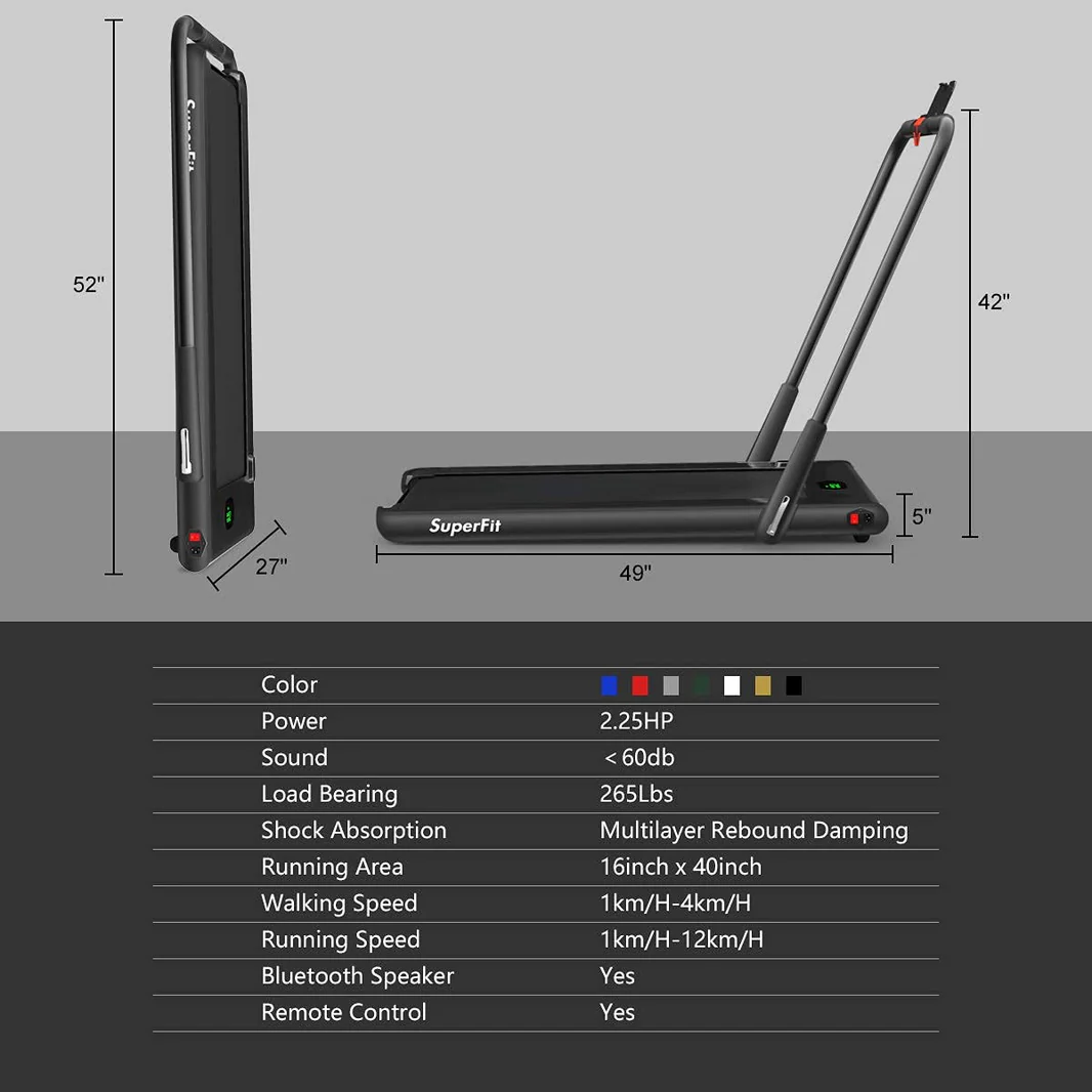 goplus 2 in 1 Folding Treadmill-Nepal-Vanijay-1