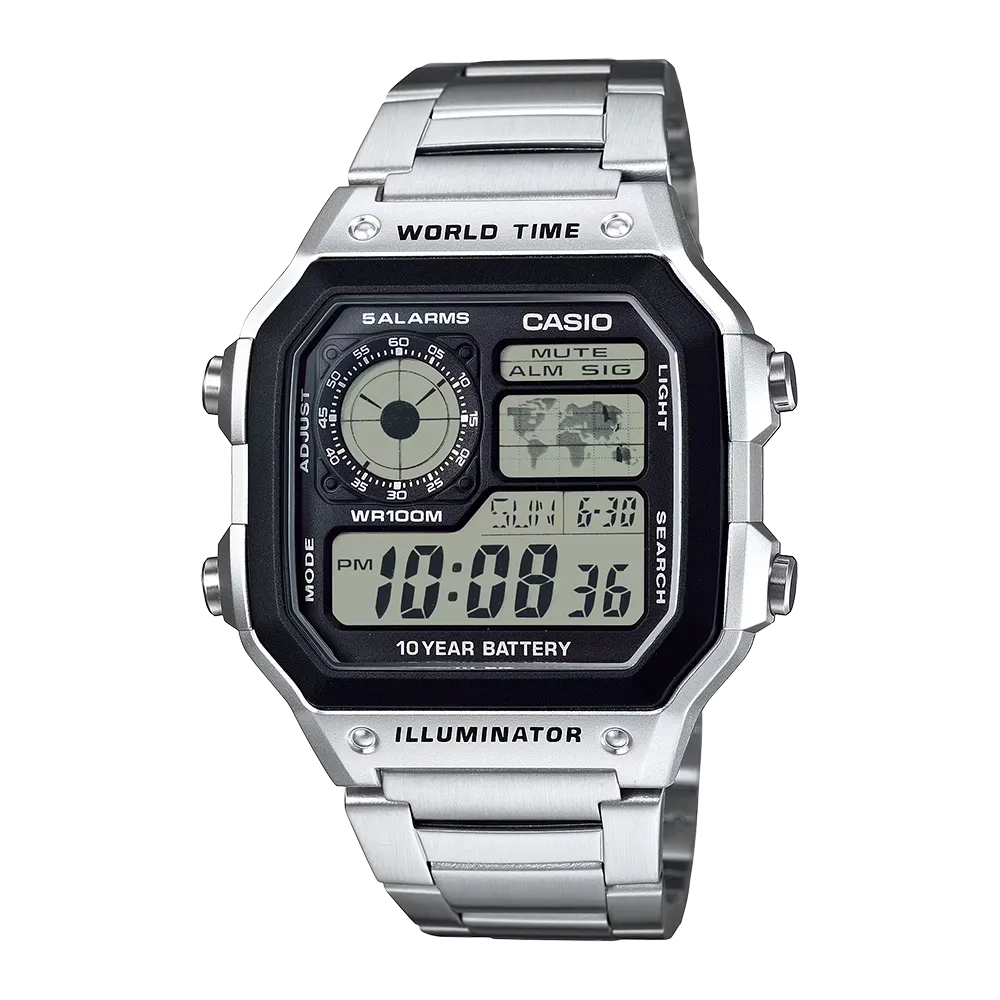 Casio AE-1200WHD Digital Watch | 100M Water Resistant | Price in Nepal