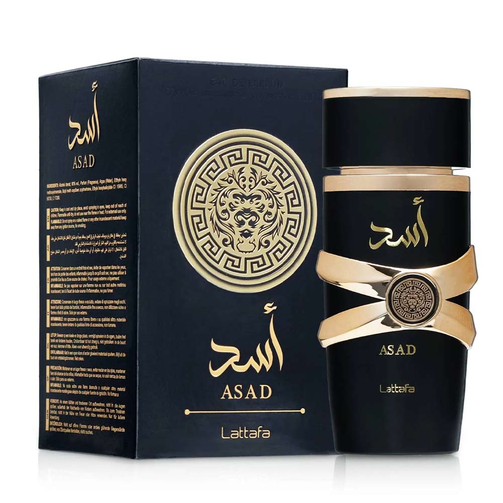 Lattafa Asad Men's Perfume 100ml EDP | Iconic Elixir DNA | Nepal