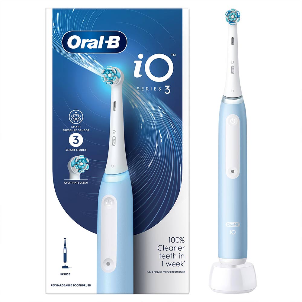 Electric Toothbrush | Oral-B iO3 Blue Rechargeable - Price in Nepal