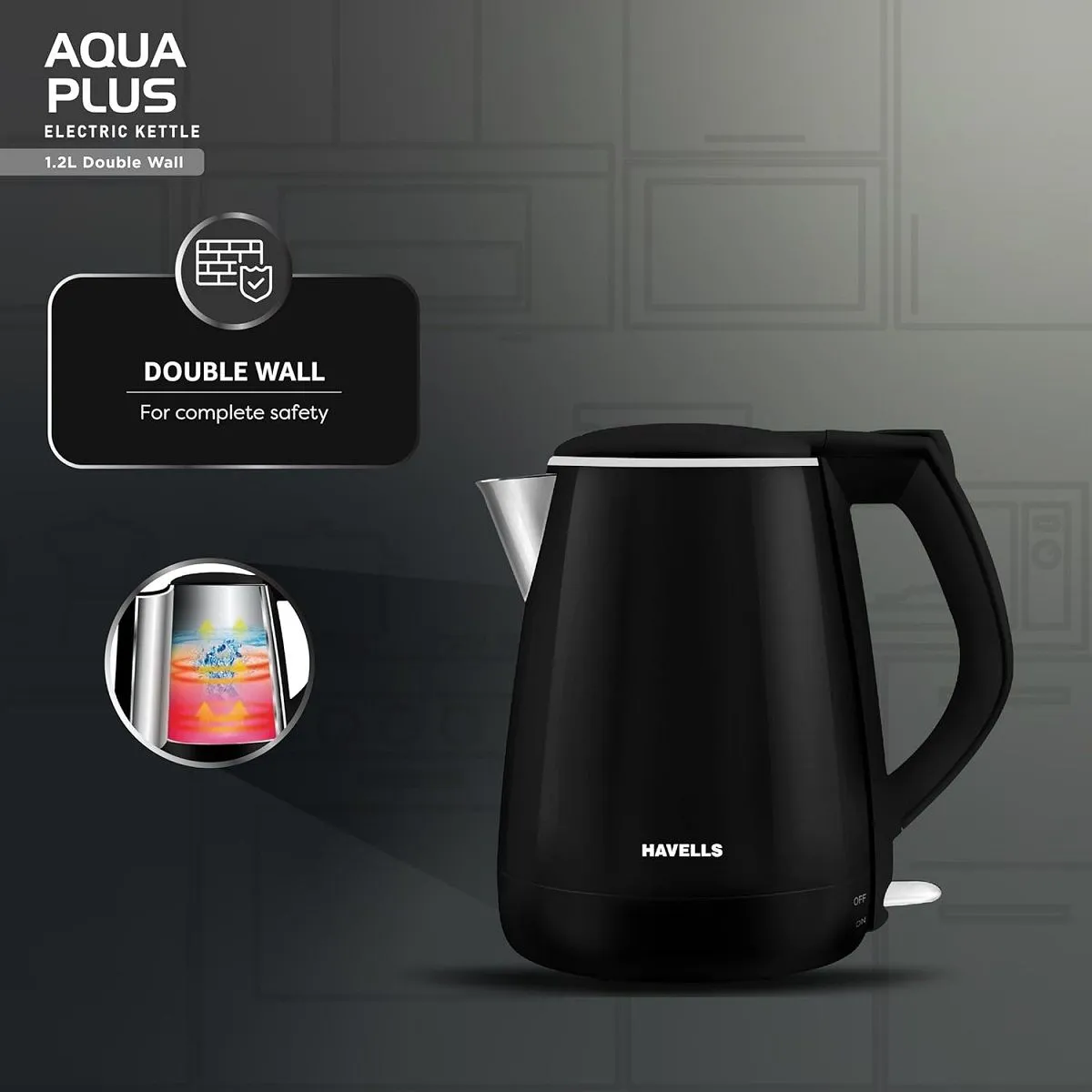Havells Aqua Plus 1250 W Electric Kettle price in Nepal-8