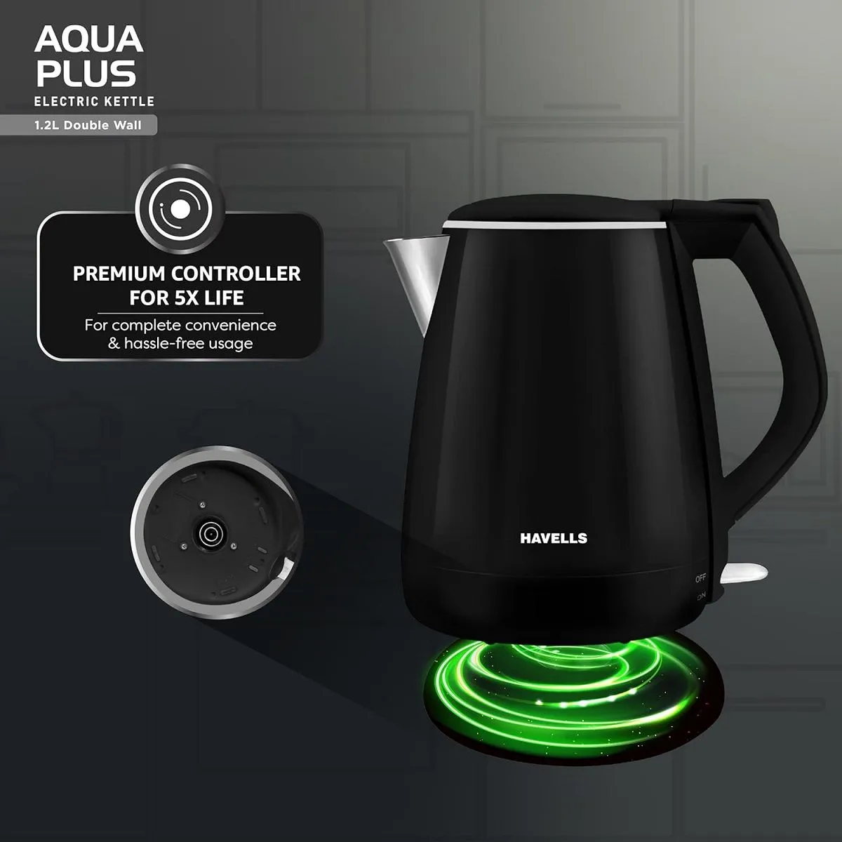 Havells Aqua Plus 1250 W Electric Kettle price in Nepal-9