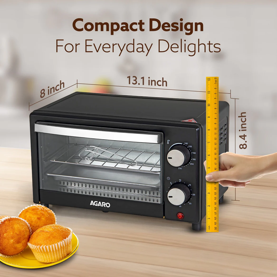 AGARO Marvel OTG Oven price in Nepal-3