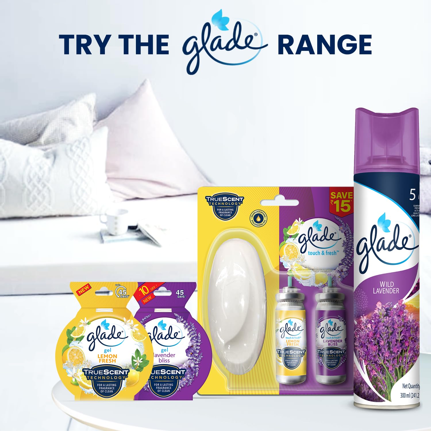 Glade Touch and Fresh Holder Lemon & Lavender Refills price in Nepal-1