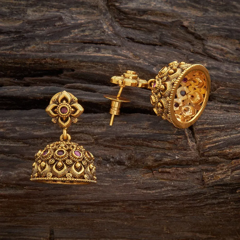 Earring-jumka-Gold-polish-price-in-Nepal-2