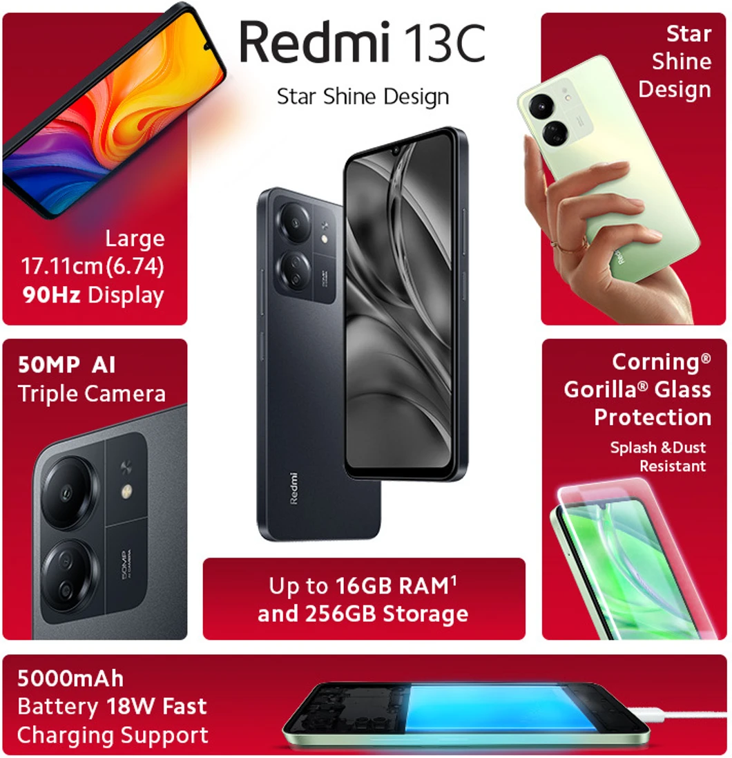 redmi-13c-stardust-black-6gb+128gb-price-in-nepal-4